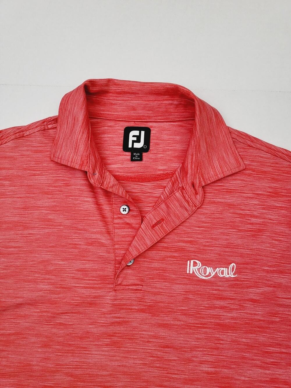 FootJoy Golf Polo Shirt Men’s Size Large Pink